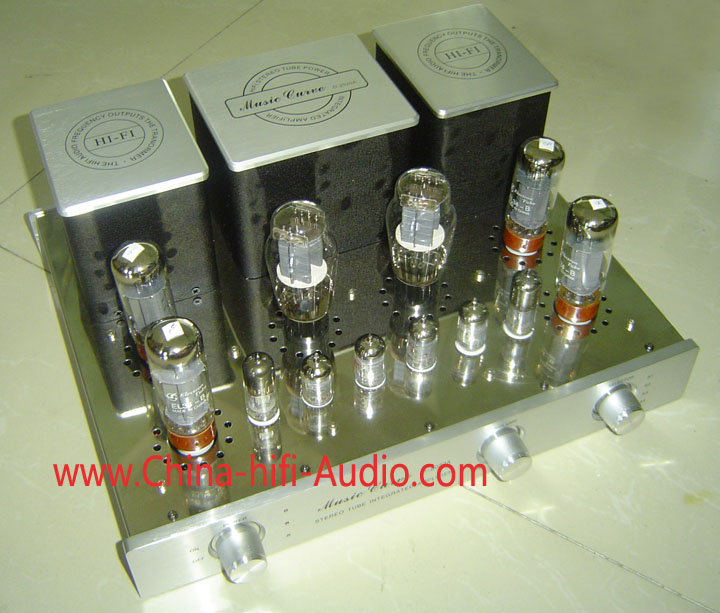 Music Curve D-2020-EL34-B vacuum tube Integrated Amplifier Delux
